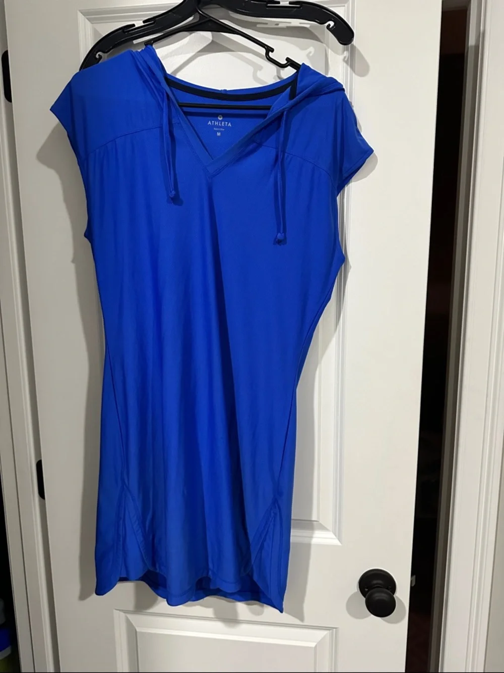 Athleta Royal Blue Athletic Hoodie Coverup - Picture 1 of 3